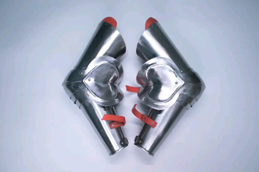 MILANESE PLATE ARMS (Spring Steel 1.2mm/1.5mm) – Hardened