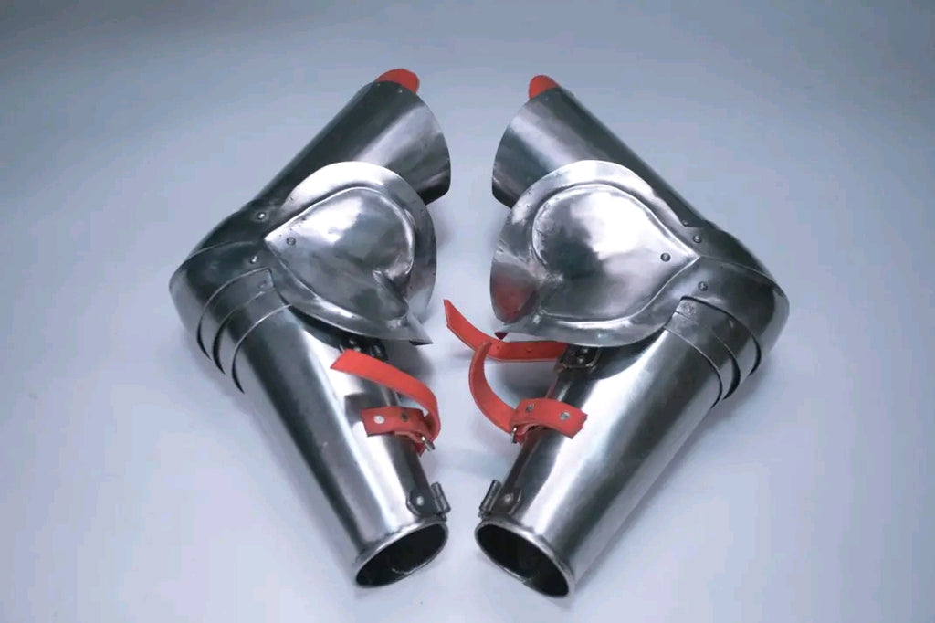 MILANESE PLATE ARMS (Spring Steel 1.2mm/1.5mm) – Hardened