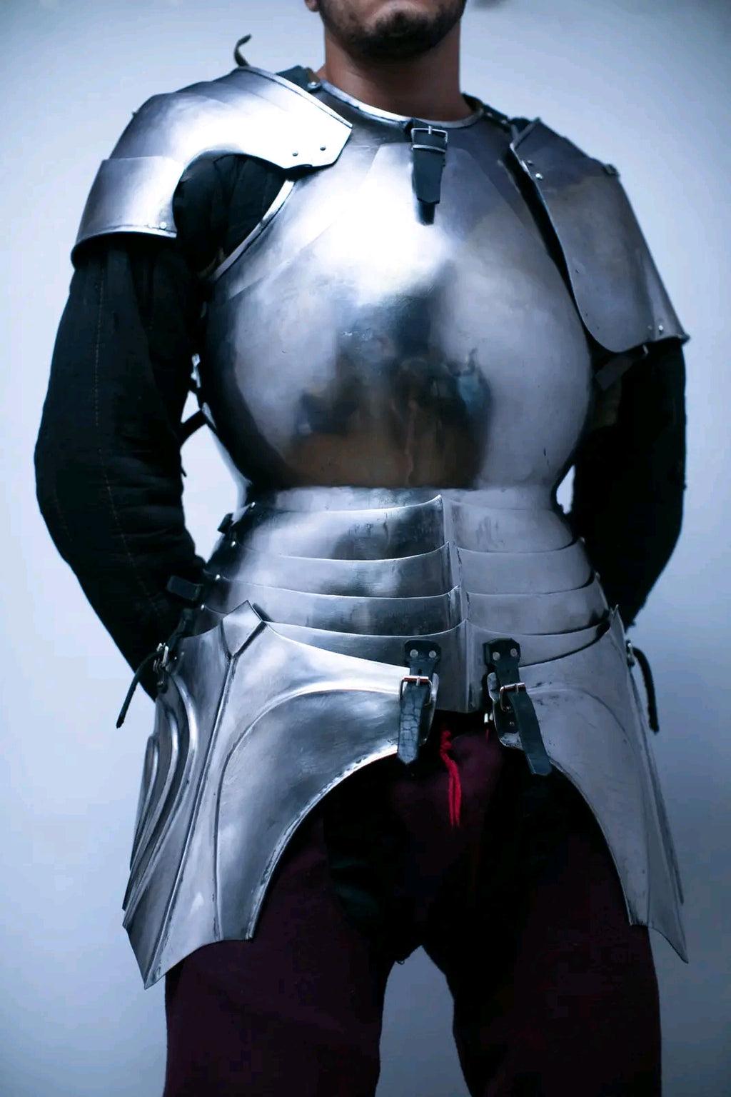 Milan Cuirass with Tassets – Tempered Steel Armor