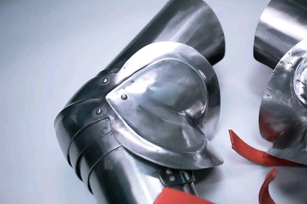 MILANESE PLATE ARMS (Spring Steel 1.2mm/1.5mm) – Hardened