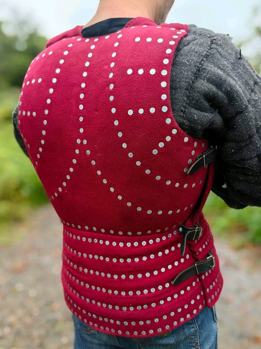 🛡 Brigandine en stock – Titane & Acier inoxydable