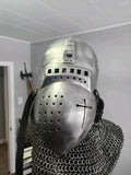15th century buhurt helmet tempered