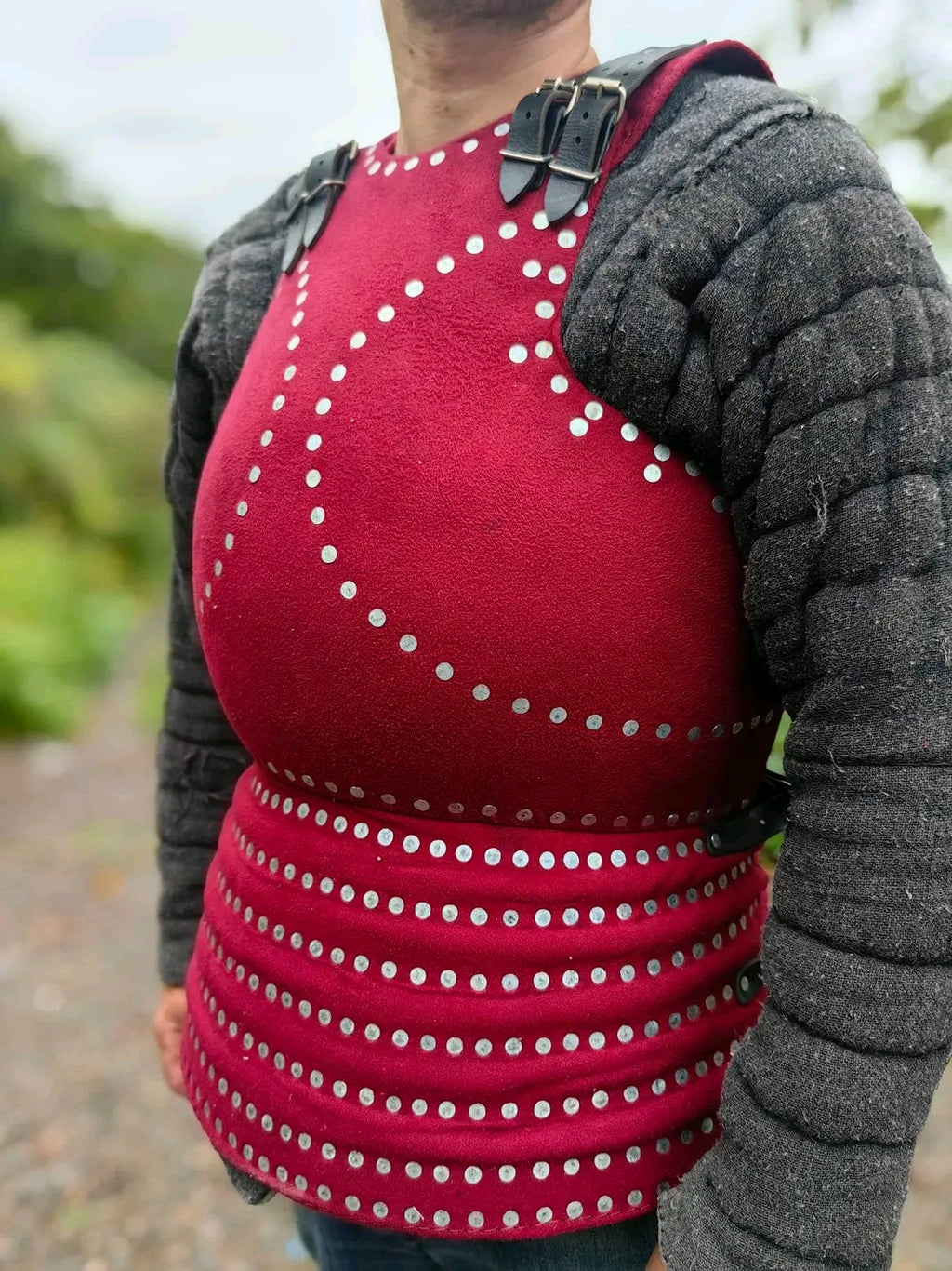 🛡 Brigandine en stock – Titane & Acier inoxydable