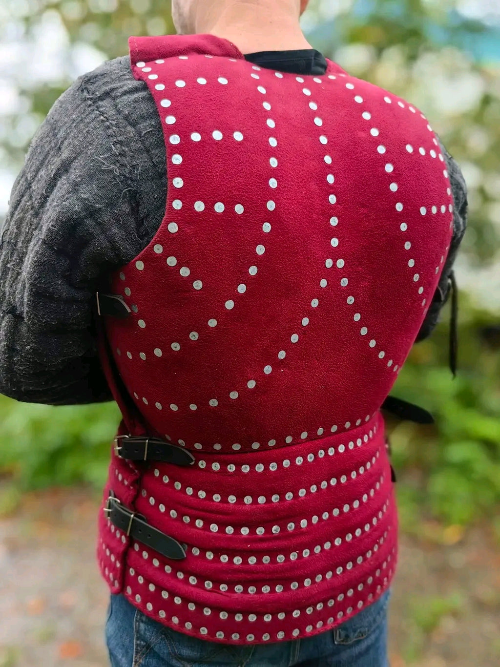 🛡 Brigandine en stock – Titane & Acier inoxydable