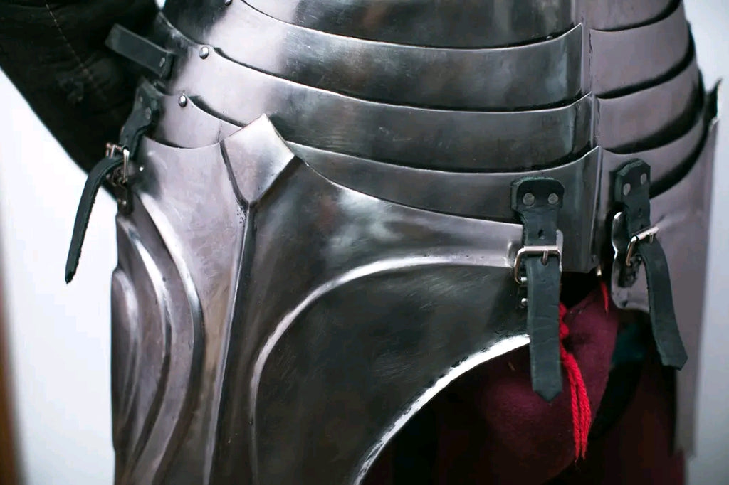 Milan Cuirass with Tassets – Tempered Steel Armor