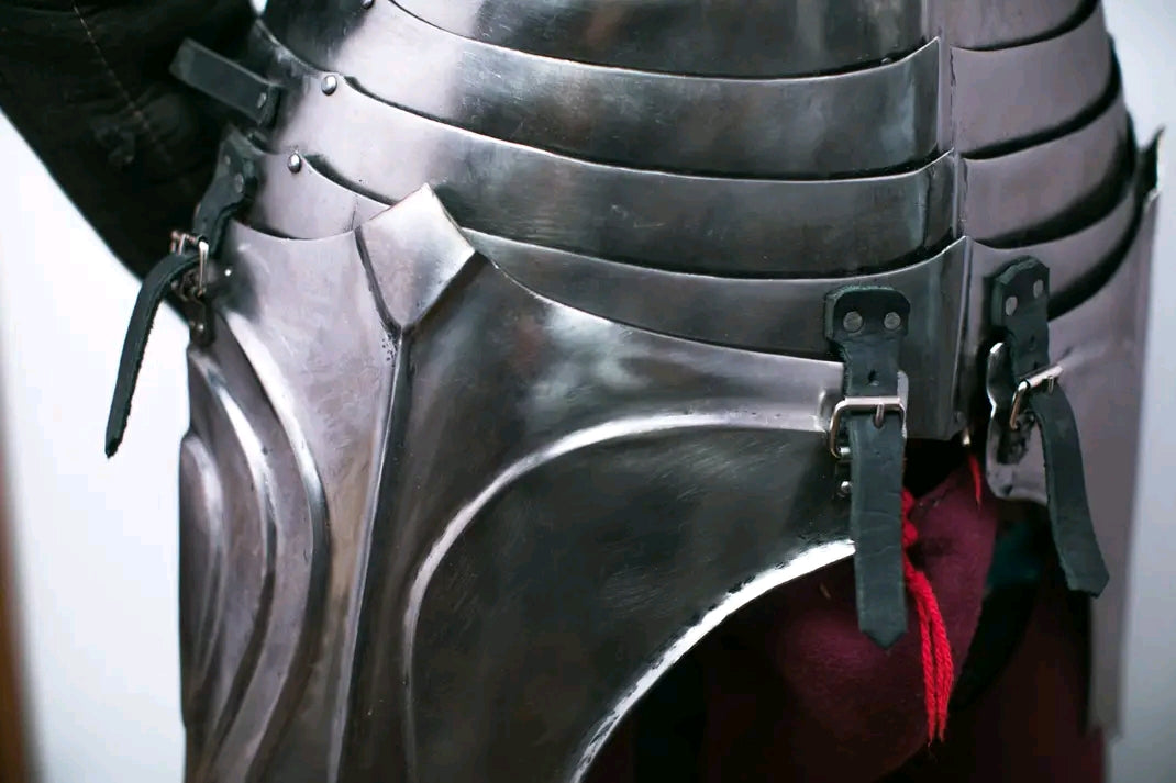 Milan Cuirass with Tassets – Tempered Steel Armor